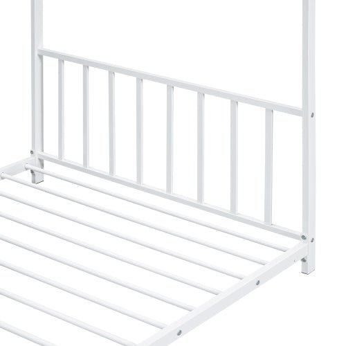 Bellemave® Twin Size Metal Montessori House Bed - Bellemave