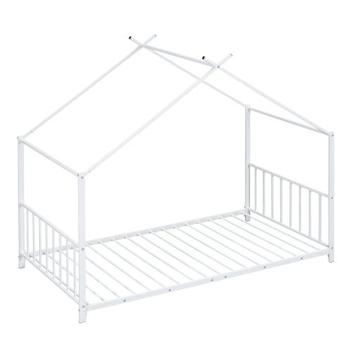 Bellemave® Twin Size Metal Montessori House Bed - Bellemave