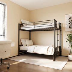 Bellemave® Twin Size Metal Pull - Out Bunk Bed - Bellemave