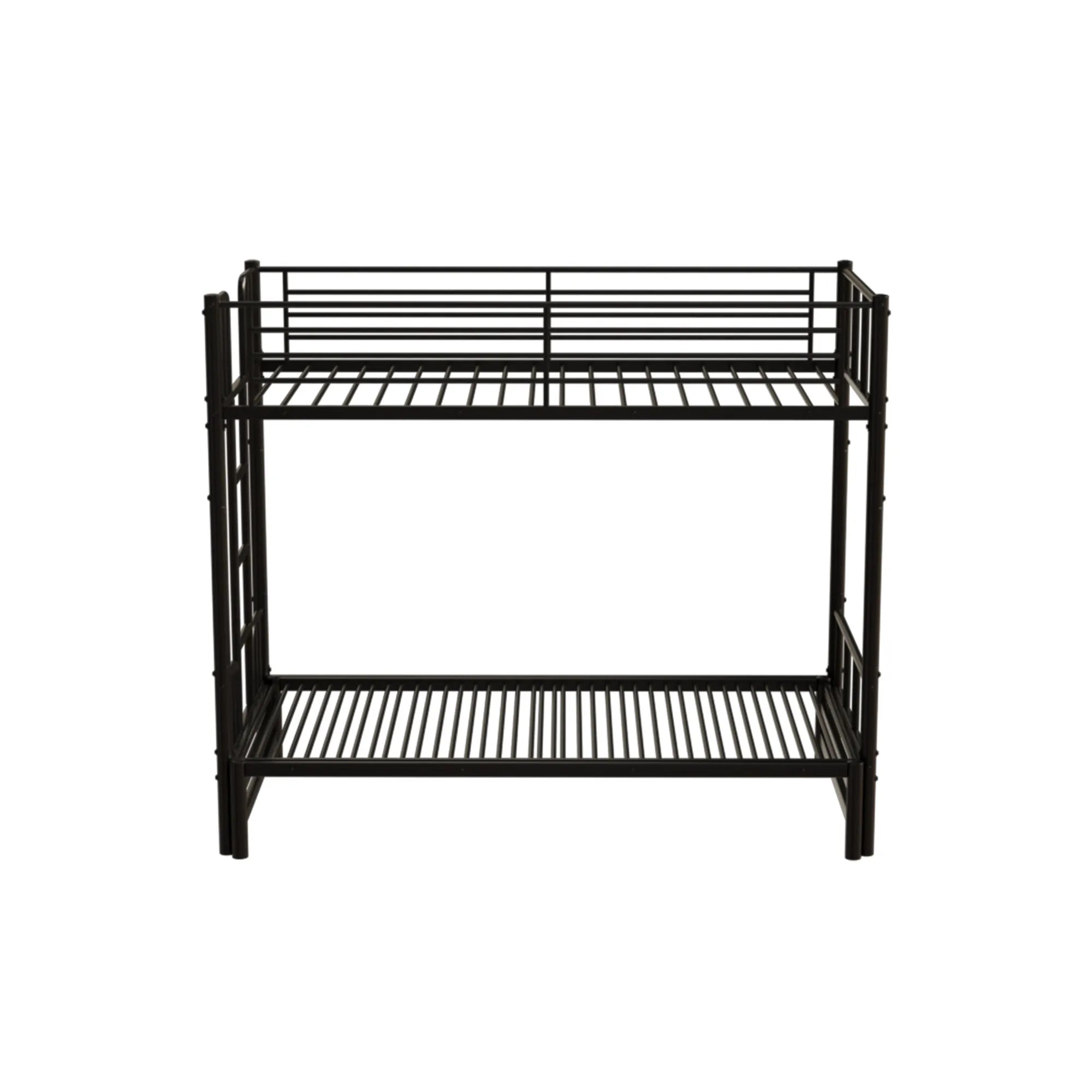 Bellemave® Twin Size Metal Pull - Out Bunk Bed - Bellemave