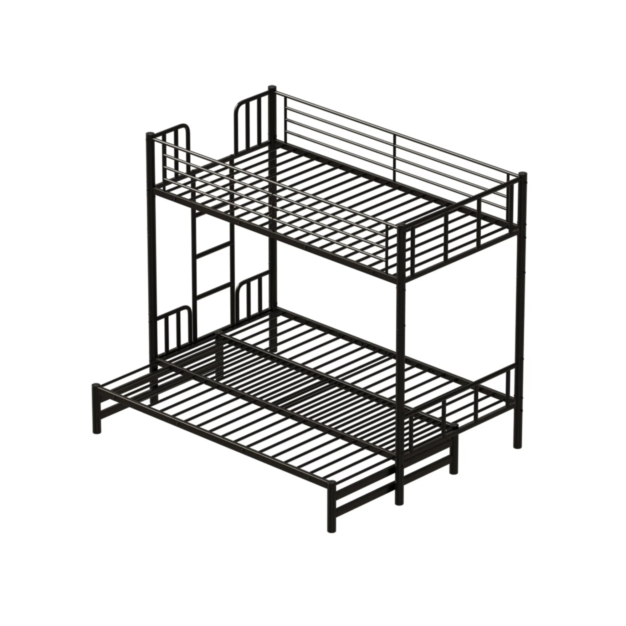 Bellemave® Twin Size Metal Pull - Out Bunk Bed - Bellemave