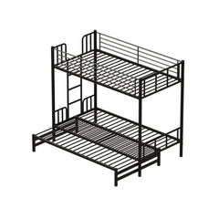 Bellemave® Twin Size Metal Pull - Out Bunk Bed - Bellemave