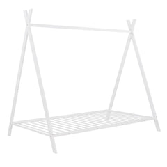 Bellemave® Twin Size Metal Tent Bed with Slat - Bellemave