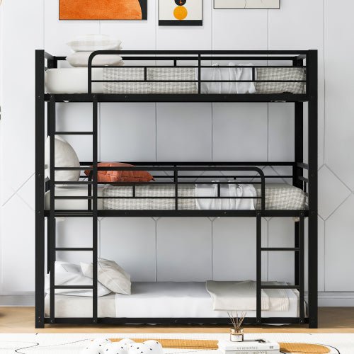 Bellemave® Twin Size Metal Triple Bunk Bed - Bellemave