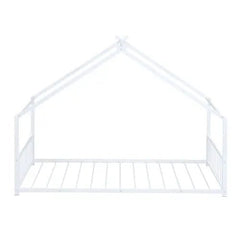 Bellemave® Twin Size Montessori Metal House Bed - Bellemave