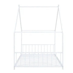 Bellemave® Twin Size Montessori Metal House Bed - Bellemave