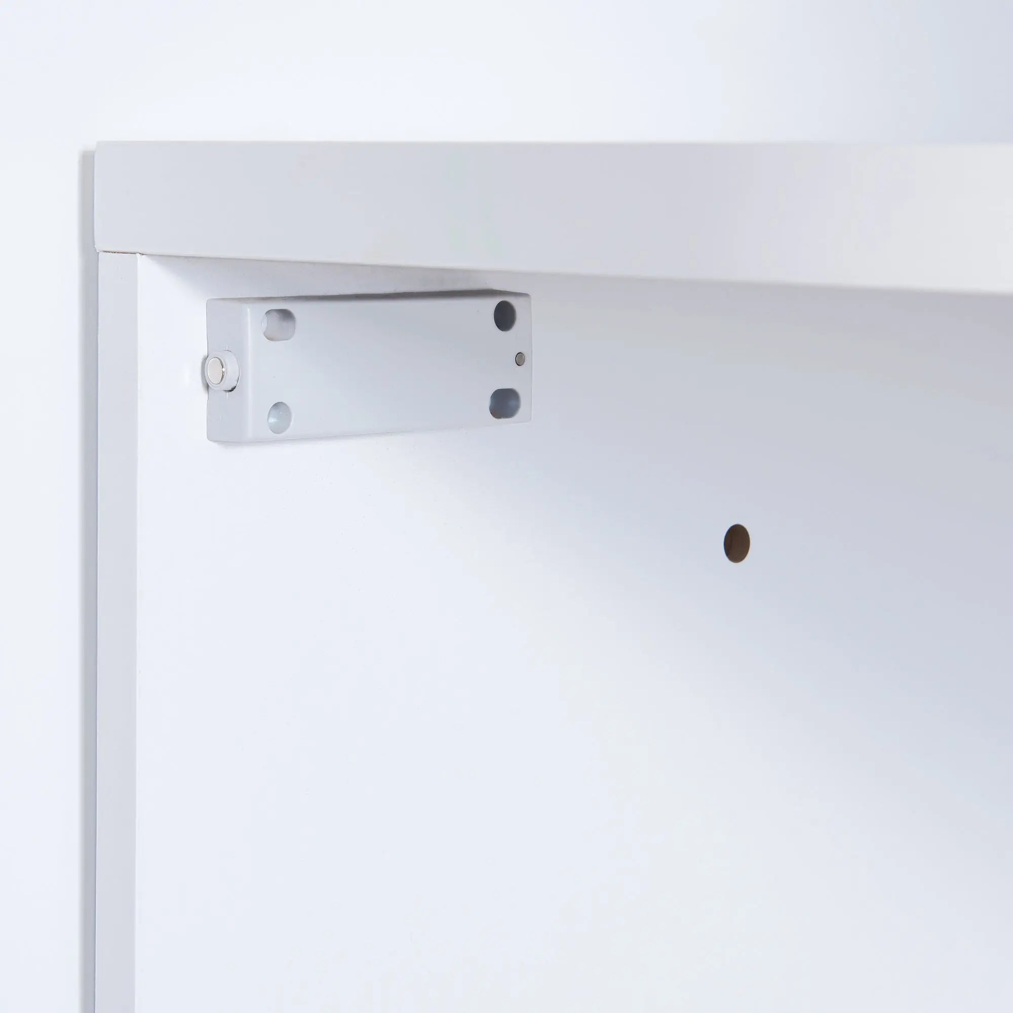 Bellemave® Twin Size Murphy Bed with Open Shelves and Storage Drawers,Built - in Wardrobe and Table - Bellemave