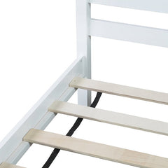 Bellemave® Twin Size Platform Bed with Headboard and Footboard - Bellemave