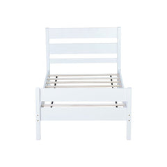 Bellemave® Twin Size Platform Bed with Headboard and Footboard - Bellemave