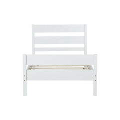 Bellemave® Twin Size Platform Bed with Headboard and Footboard - Bellemave