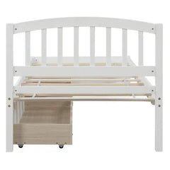 Bellemave® Twin Size Platform Bed with Two Drawers and Headboard - Bellemave