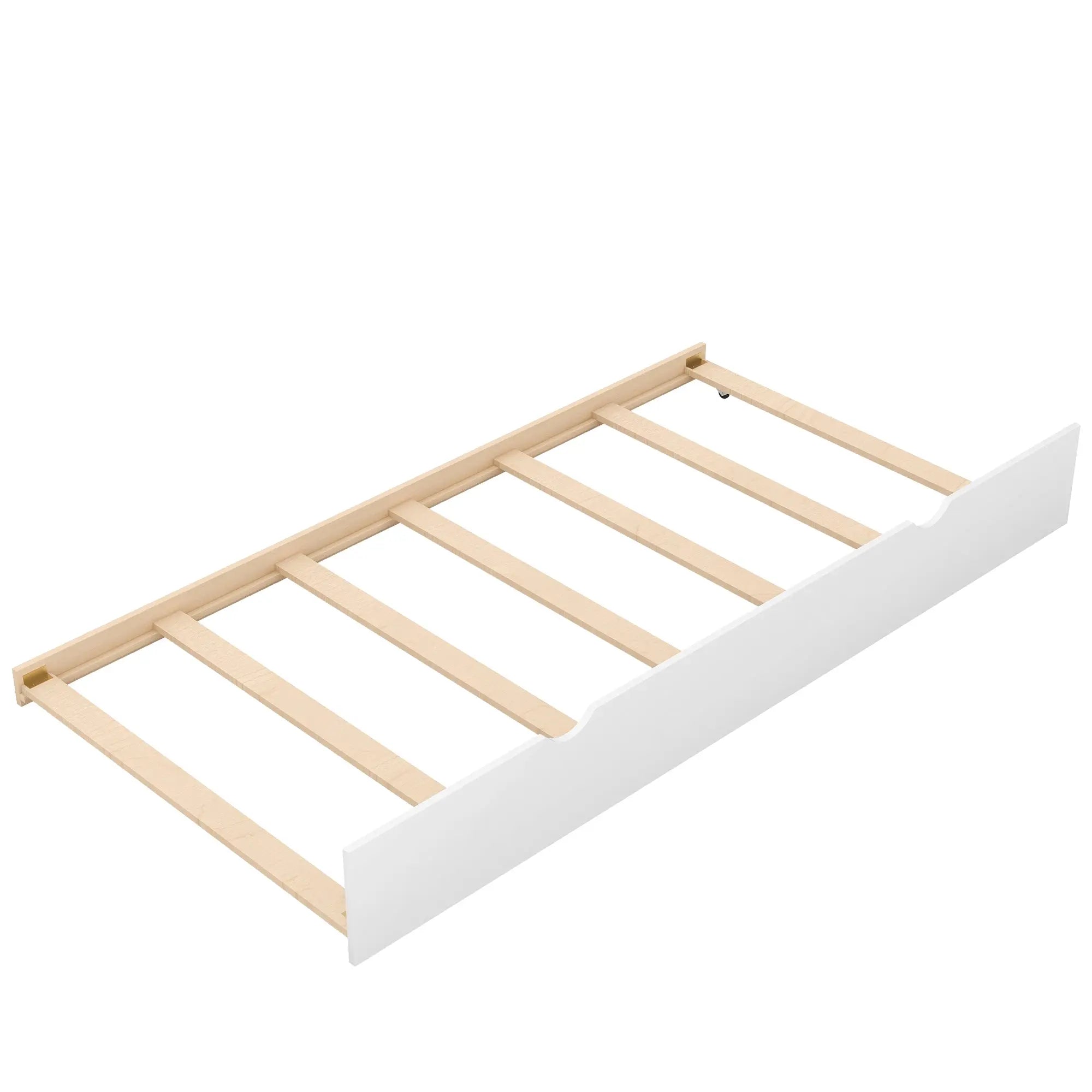 Bellemave® Twin Size Pull - Out Bunk Bed with Trundle Bed - Bellemave