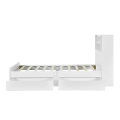Bellemave® Twin Size Storage Platform Bed Frame - Bellemave