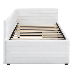 Bellemave® Twin Size Upholstered Daybed with 2 Drawers - Bellemave