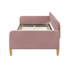 Bellemave® Twin Size Upholstered Daybed with 4 Support Legs - Bellemave