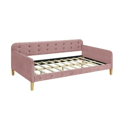 Bellemave® Twin Size Upholstered Daybed with 4 Support Legs - Bellemave