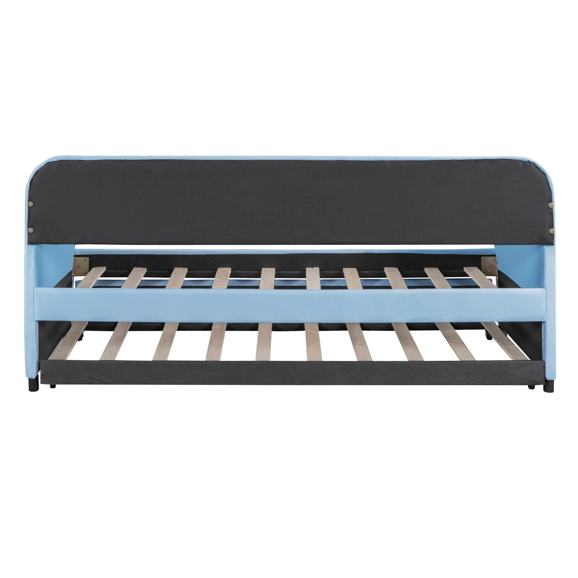 Bellemave® Twin Size Upholstered Daybed with Trundle Bed - Bellemave