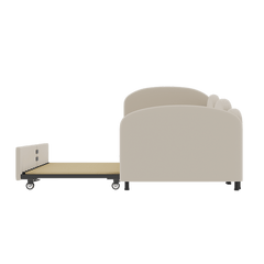 Bellemave® Twin Size Velvet Upholstered Daybed with Storage Drawers - Bellemave