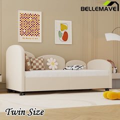 Bellemave® Twin Size Velvet Upholstered Daybed with Storage Drawers - Bellemave