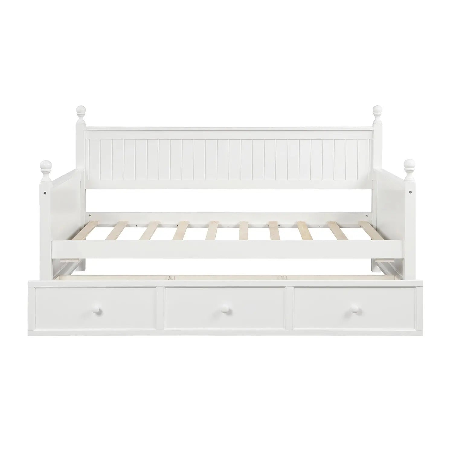 Bellemave® Twin Size Wood Daybed with 3 Drawers - Bellemave