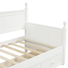 Bellemave® Twin Size Wood Daybed with 3 Drawers - Bellemave