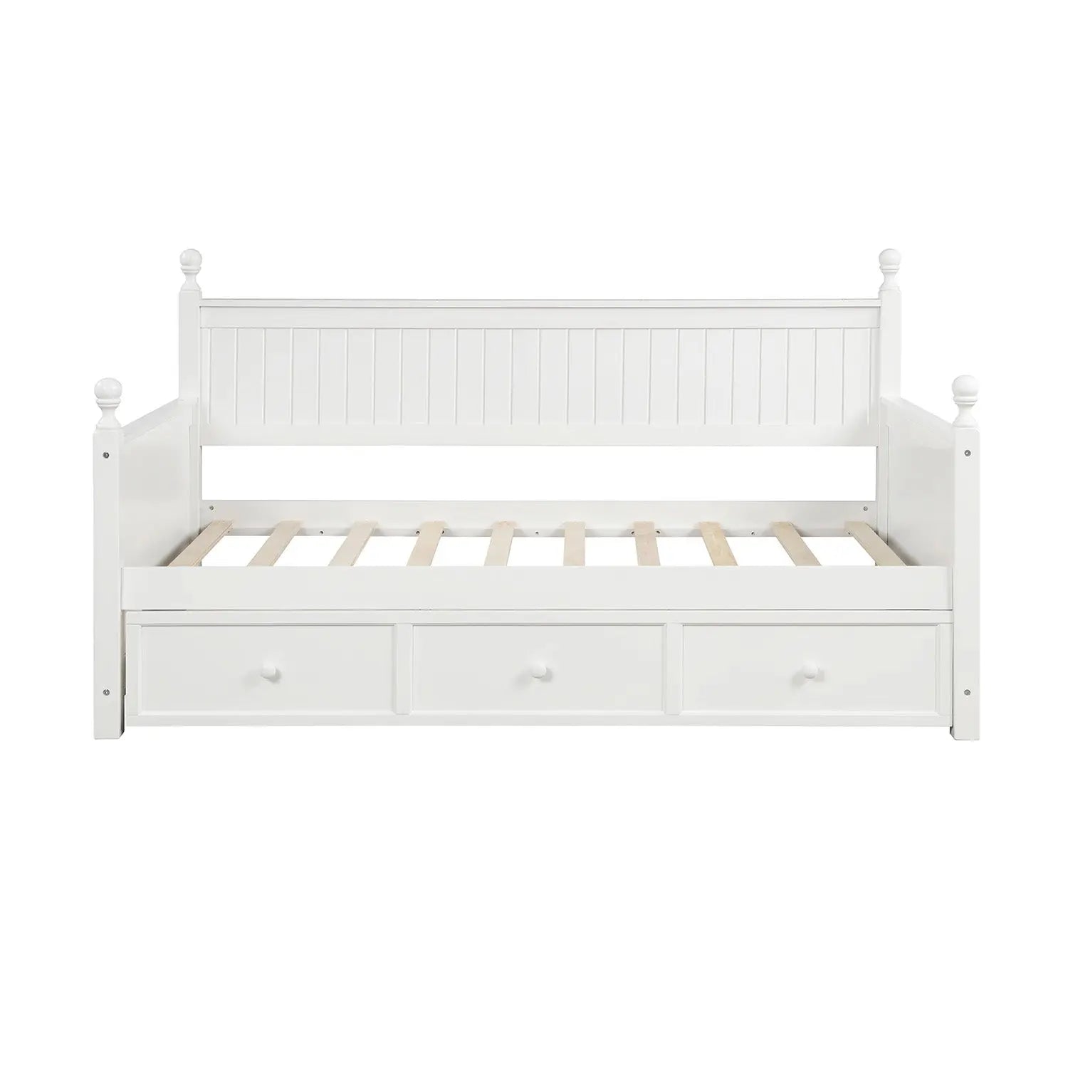 Bellemave® Twin Size Wood Daybed with 3 Drawers - Bellemave