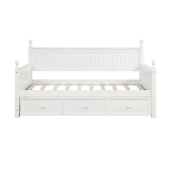 Bellemave® Twin Size Wood Daybed with 3 Drawers - Bellemave