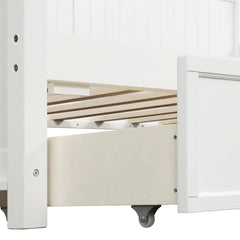 Bellemave® Twin Size Wood Daybed with 3 Drawers - Bellemave