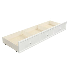 Bellemave® Twin Size Wood Daybed with 3 Drawers - Bellemave
