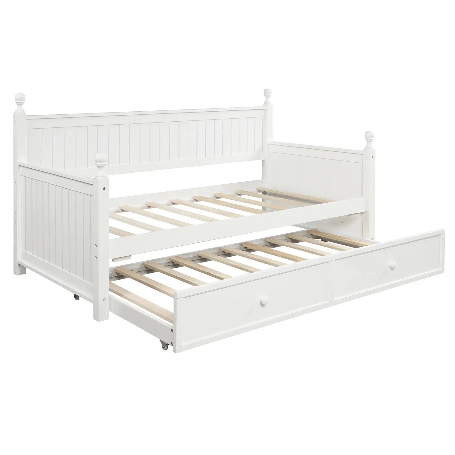 Bellemave® Twin Size Wood Daybed with Trundle - Bellemave