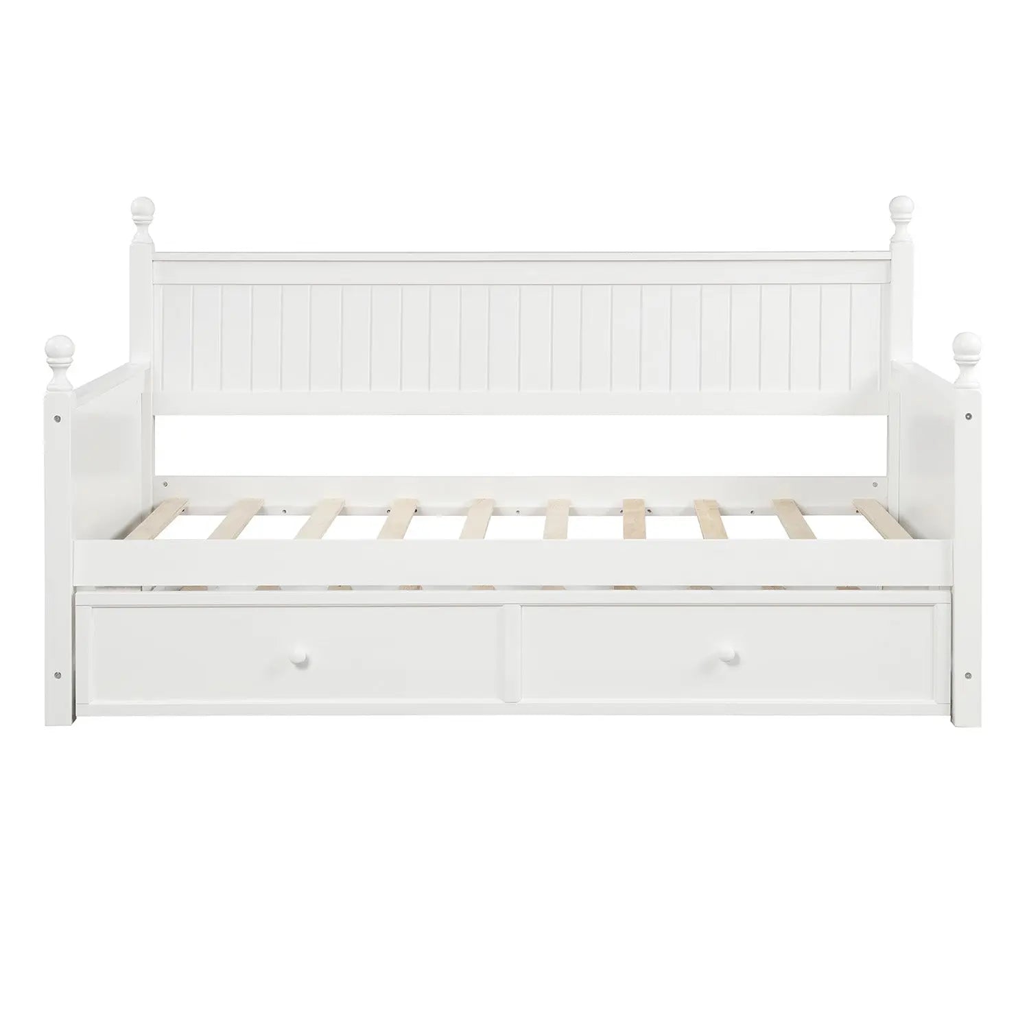 Bellemave® Twin Size Wood Daybed with Trundle - Bellemave