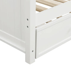 Bellemave® Twin Size Wood Daybed with Trundle - Bellemave