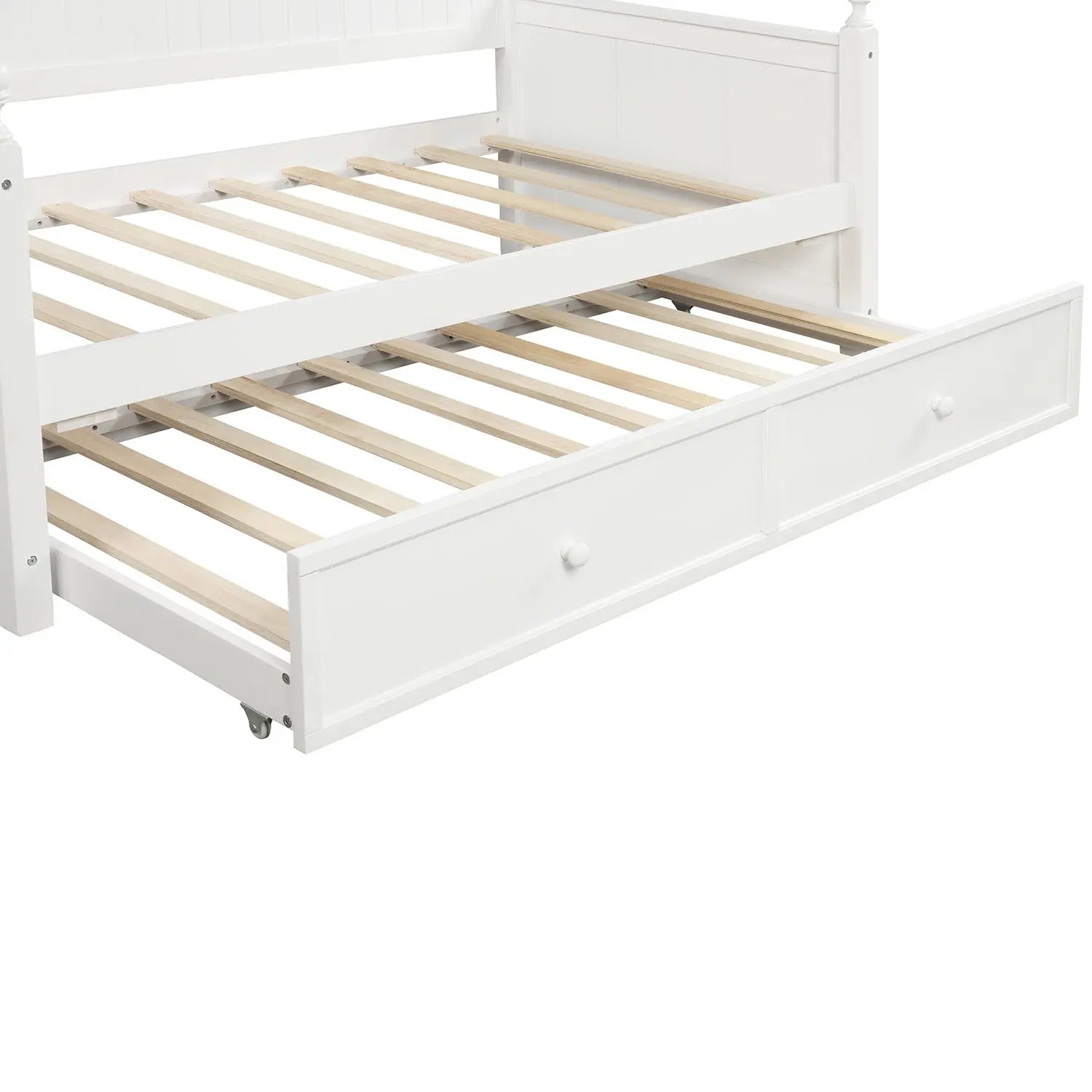 Bellemave® Twin Size Wood Daybed with Trundle - Bellemave