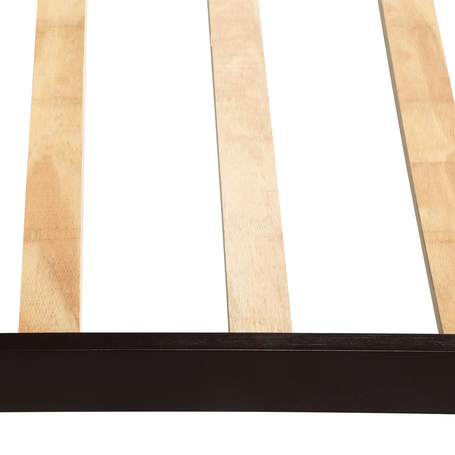 Bellemave® Twin Size Wood Platform Bed with Headboard and Footboard - Bellemave