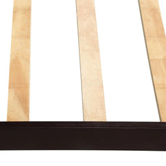 Bellemave® Twin Size Wood Platform Bed with Headboard and Footboard - Bellemave
