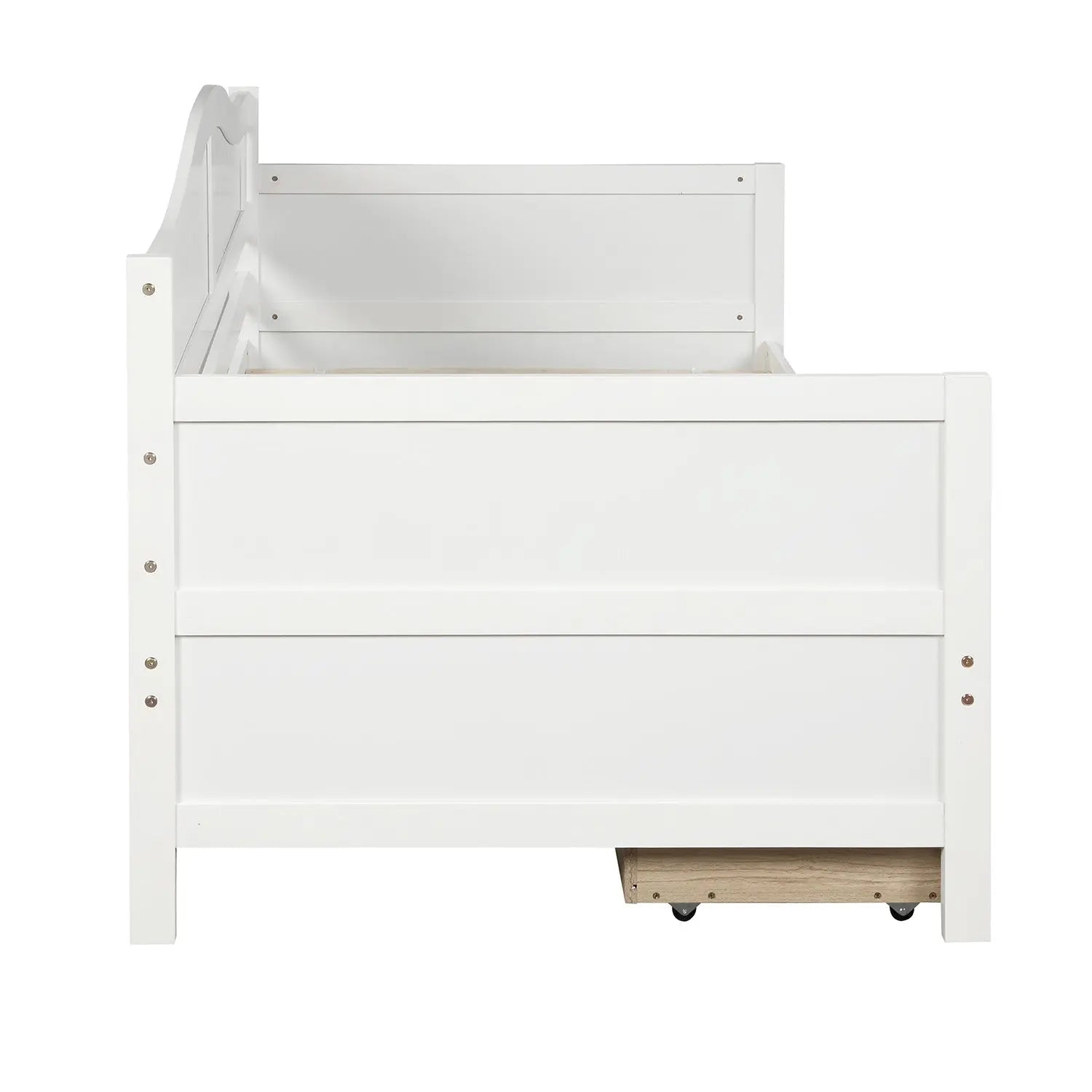 Bellemave® Twin Size Wooden Daybed with Trundle - Bellemave