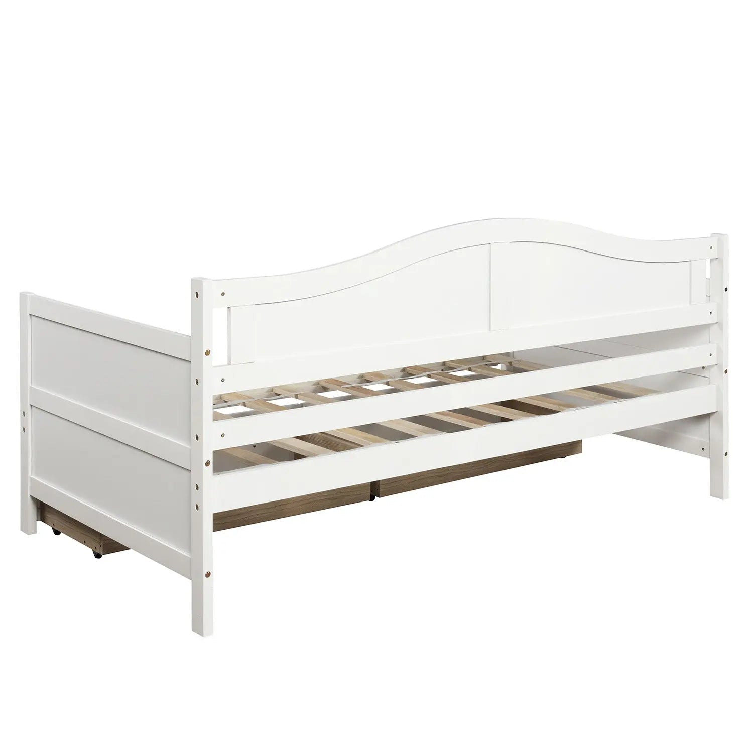 Bellemave® Twin Size Wooden Daybed with Trundle - Bellemave