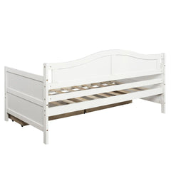 Bellemave® Twin Size Wooden Daybed with Trundle - Bellemave