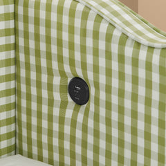 Bellemave® Twin to King Daybed with Trundle & USB Charging, Wave Upholstered Sofa Bed - Bellemave