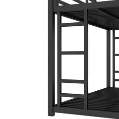 Bellemave® Twin XL over Queen Metal Bunk Bed - Bellemave