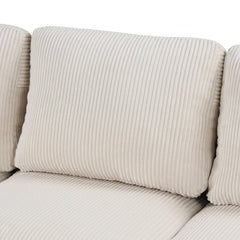 Bellemave® U - Shaped Sponge - filled Cushion Combination Sofa - Bellemave