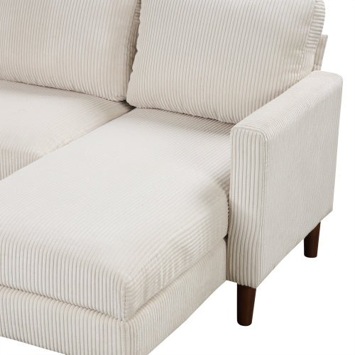 Bellemave® U - Shaped Sponge - filled Cushion Combination Sofa - Bellemave
