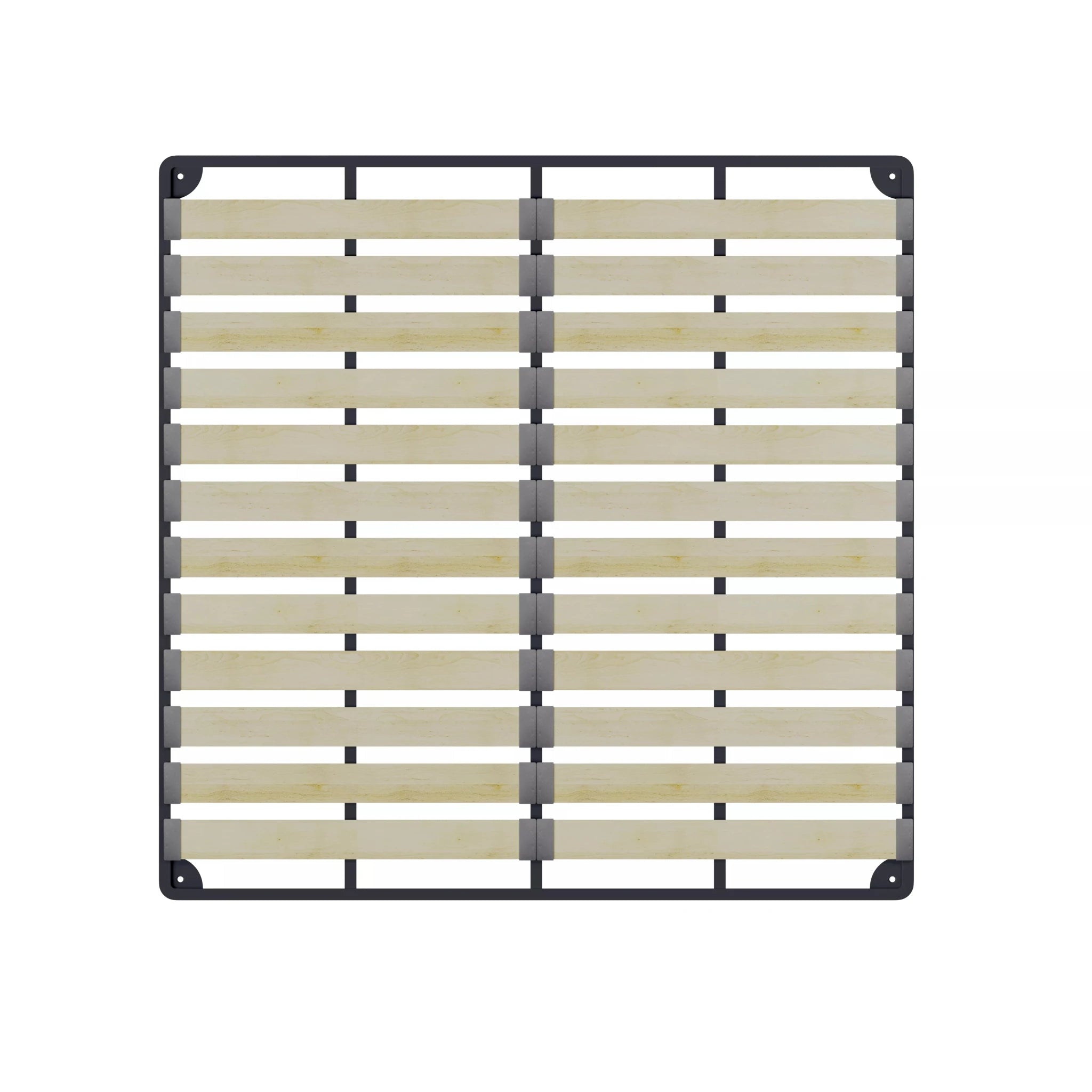 Bellemave® Upholstered Platform Bed with Velvet Headboard, Metal & Solid Wood Bed Frame, No Box Spring Needed - Bellemave