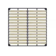 Bellemave® Upholstered Platform Bed with Velvet Headboard, Metal & Solid Wood Bed Frame, No Box Spring Needed - Bellemave