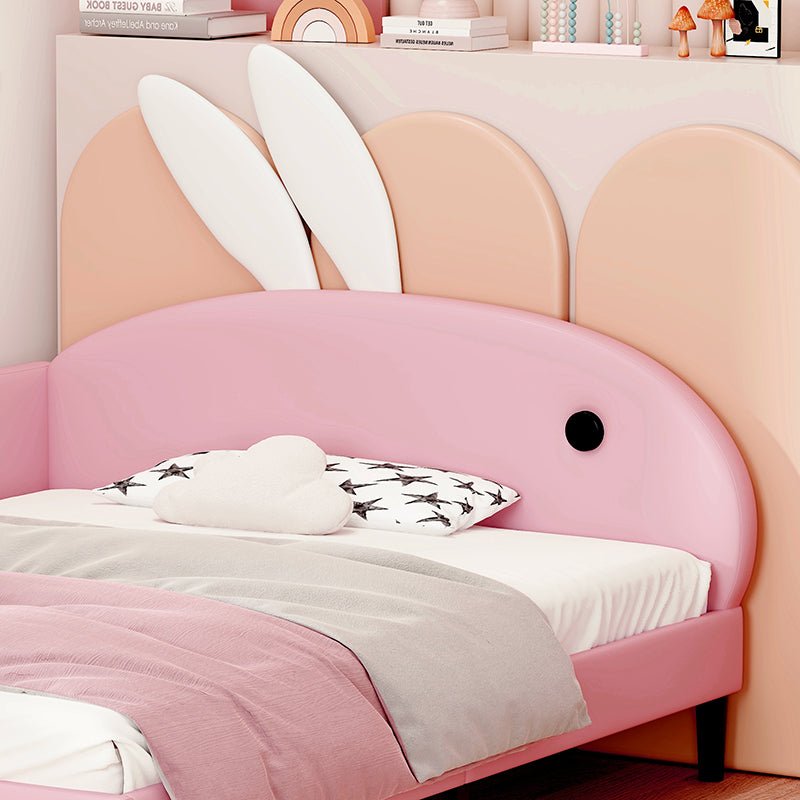 Bellemave® Upholstered Rabbit - Shape Daybed, Sofabed with Rabbit Ear Headboard - Bellemave