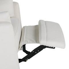 Bellemave® Upholstered Swivel Recliner with Two Removable Pillows - Bellemave
