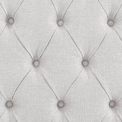 Bellemave® Upholstered Tufted Daybed with Trundle Bed, with Button and Copper Nail on Square Arms - Bellemave