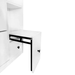 Bellemave® Versatile Shoe Cabinet with 3 Flip Drawers and Pull - down Seat - Bellemave