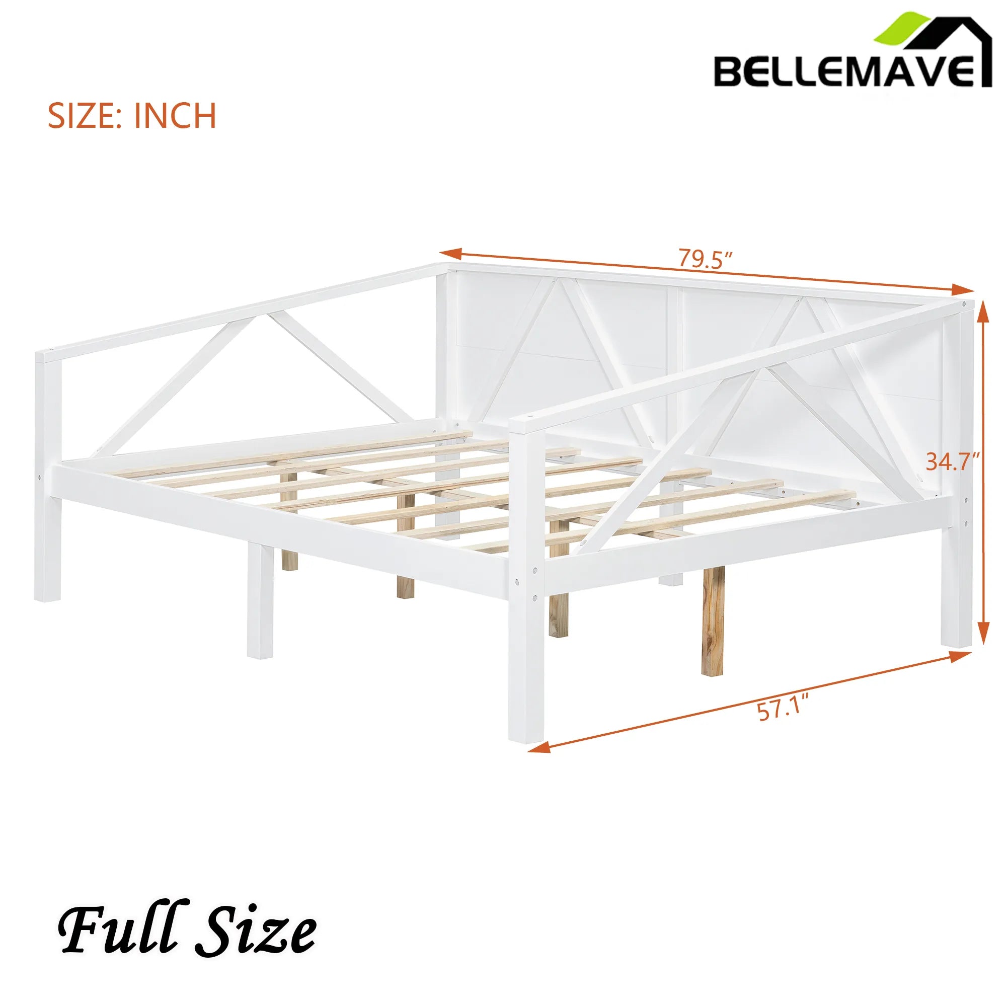 Bellemave® Wood Daybed - Bellemave