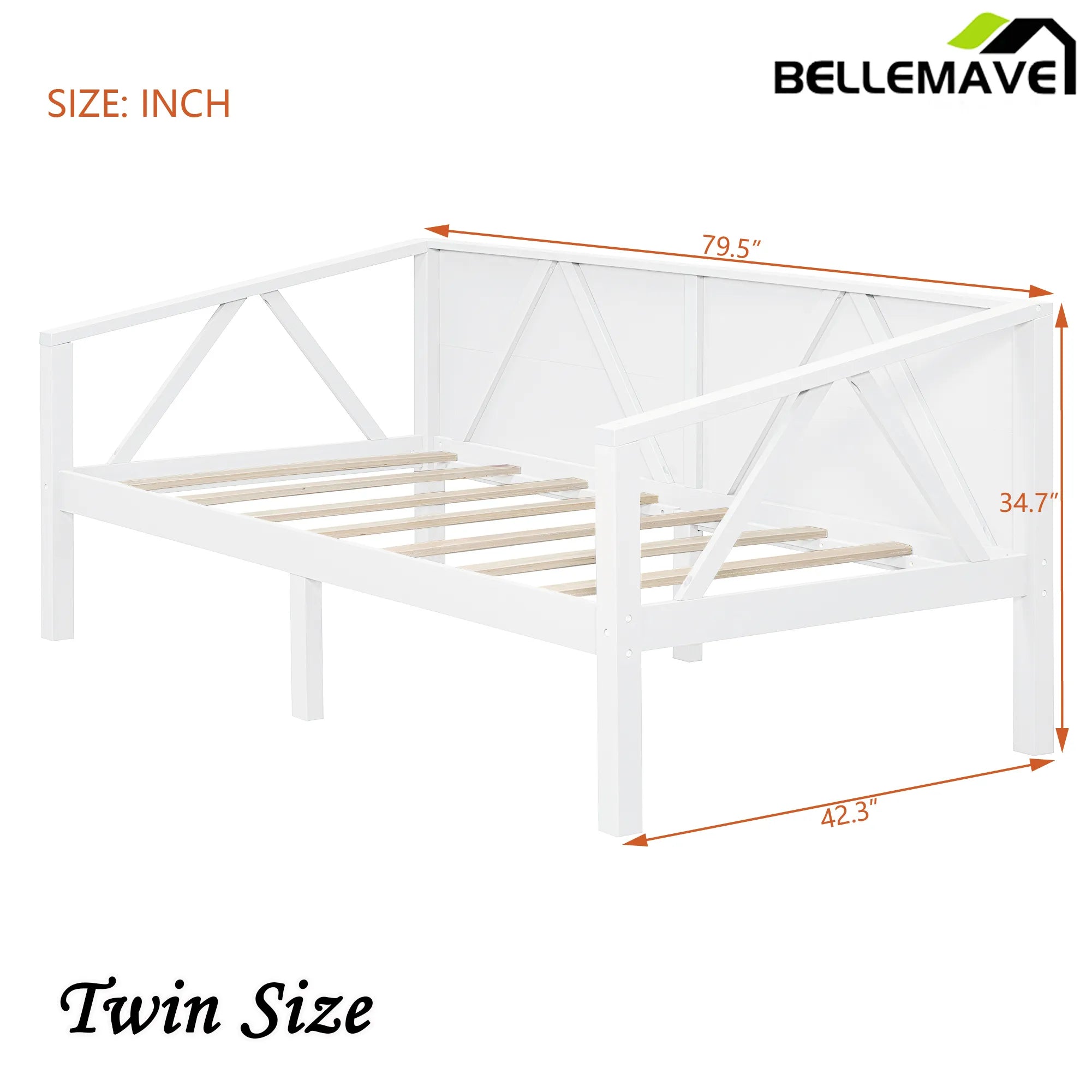 Bellemave® Wood Daybed - Bellemave